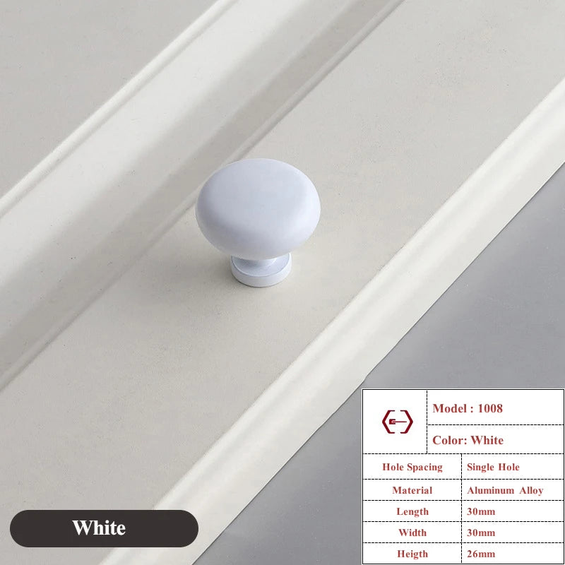 Modern White Length Cabinet Handle Hidden Kitchen Cabinet Drawer Pull Furniture Cupboard Wardrobe Door Knob Hardware Long Handle