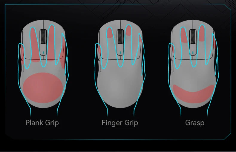 X3 ATTACK SHARK X3Pro Bluetooth Gaming Mouse PAW3395 Sensor TTC Encoder Black Mamba Switch and 1K/4K Hz for Wireless Mouse