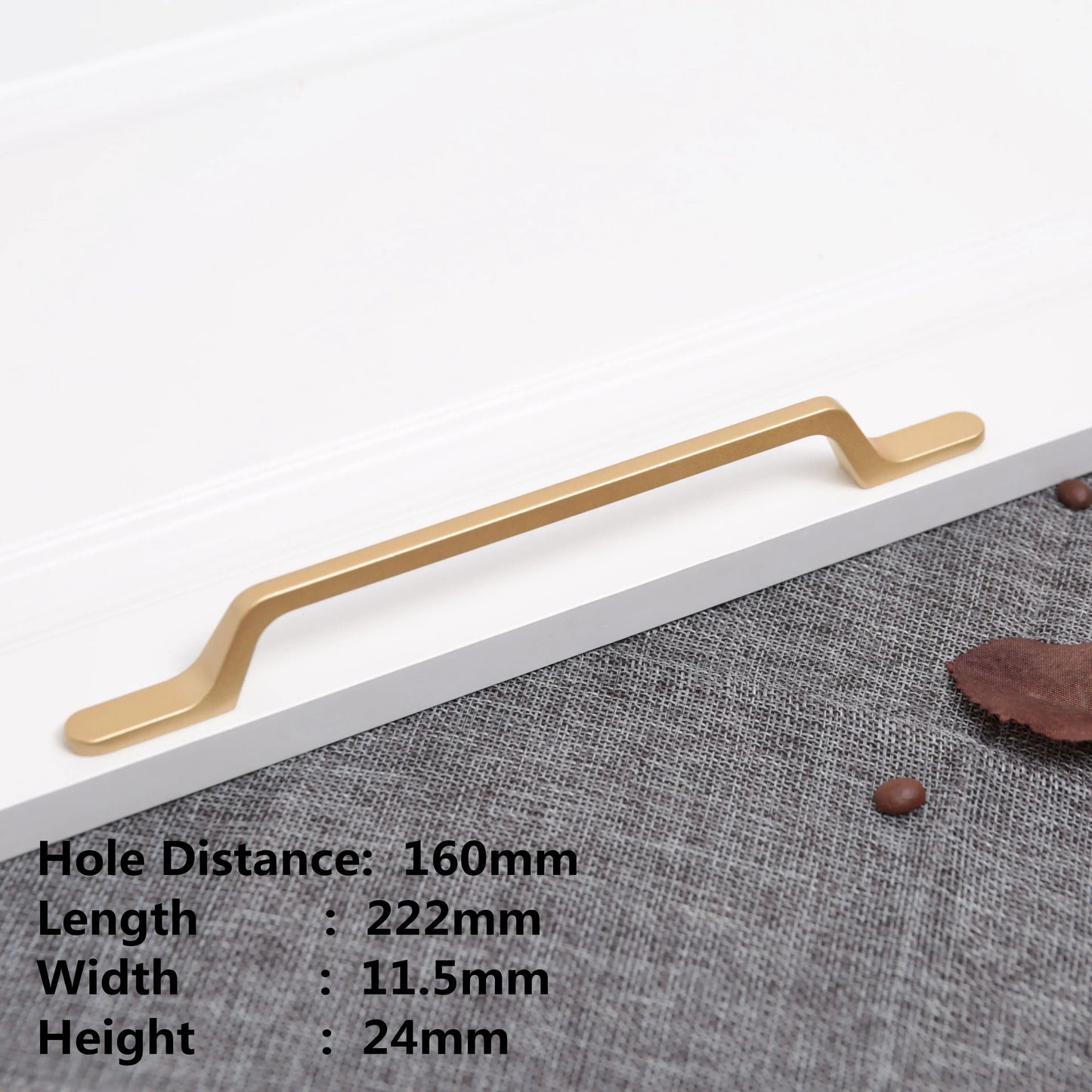 Handles Drawer Cabinet Furniture Kitchen Handles for Cabinet Knob Door Drawer Furniture Kitchen Knob Golden Simplicity Hardware