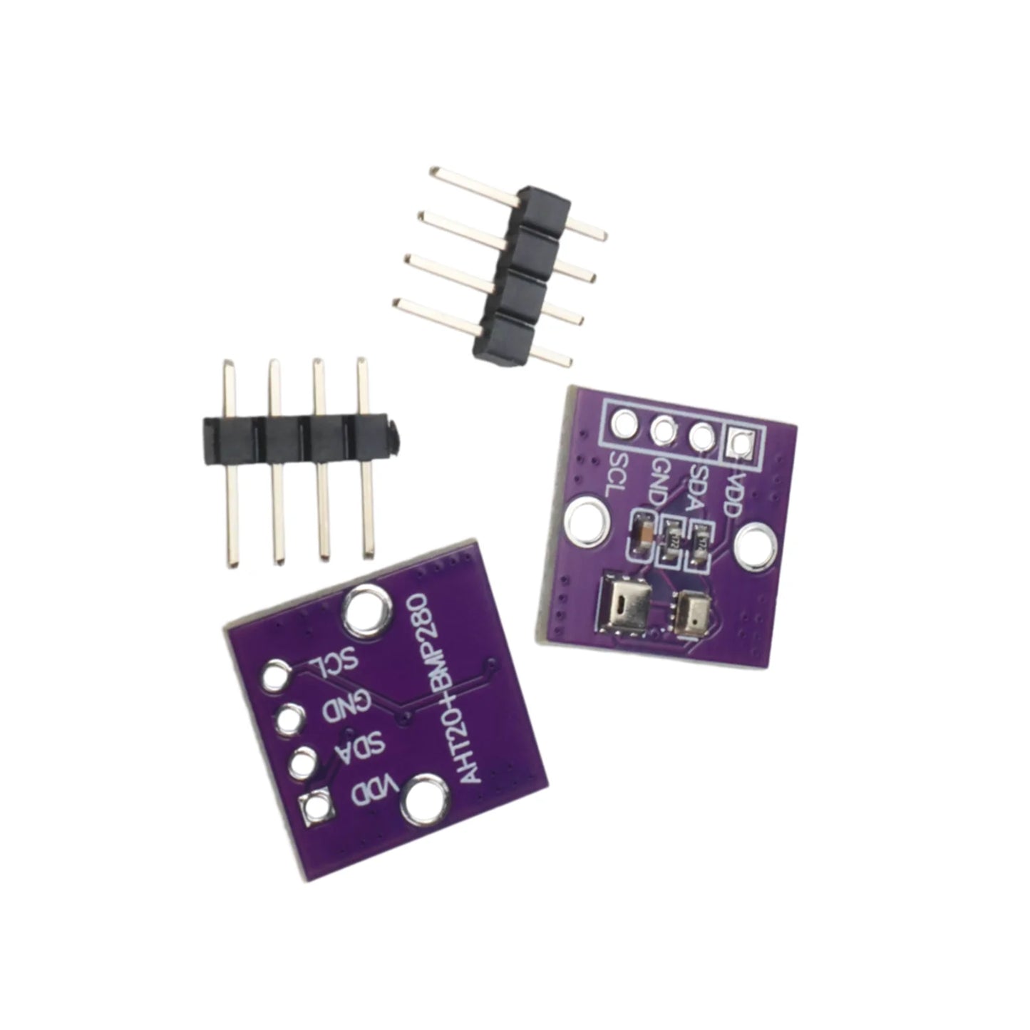 AHT20+BMP280 Temperature Humidity Air Pressure Sensor Module High-Precision I2C 2-5V for Arduino Raspberry Pi