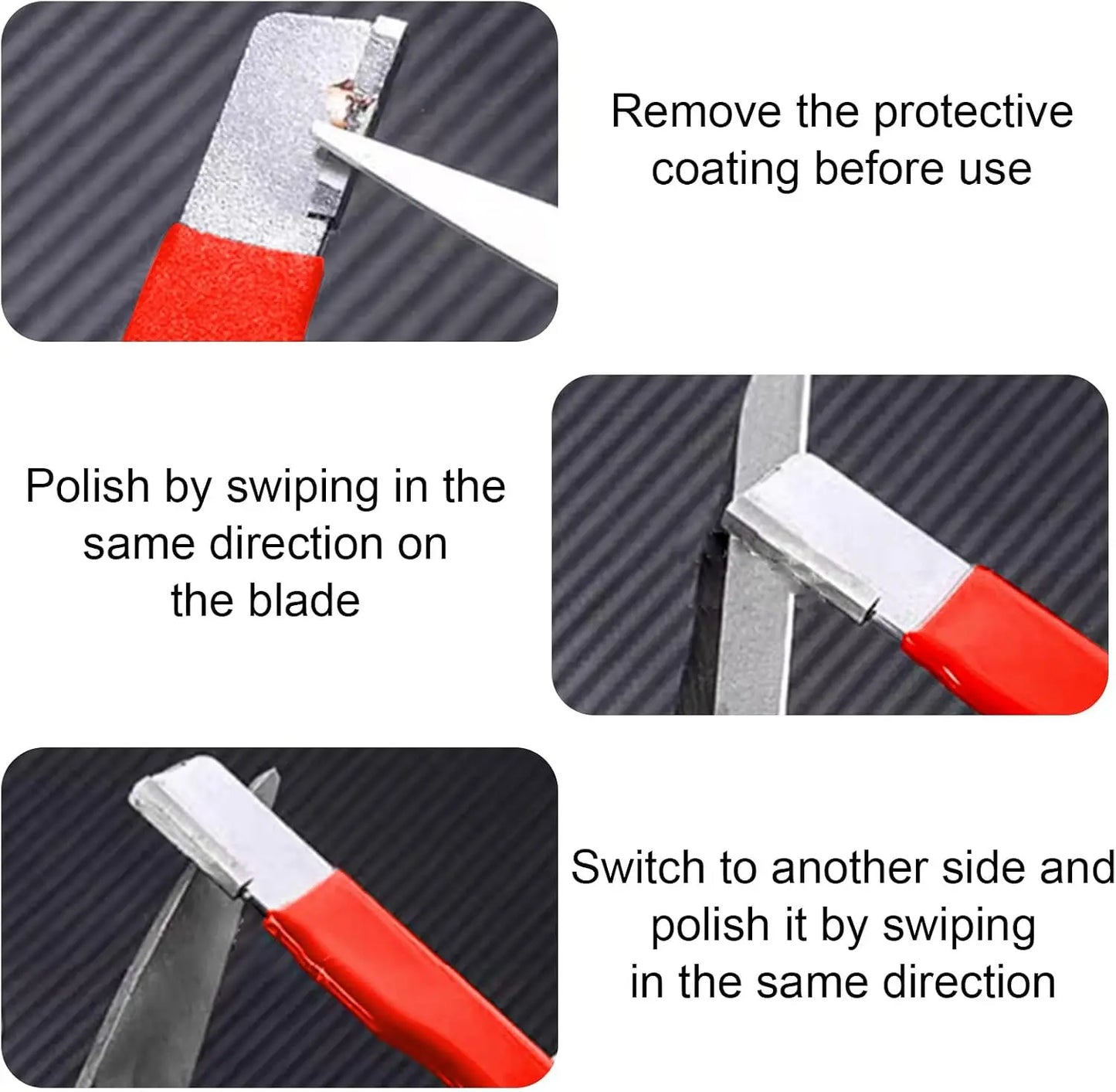Manual Knife Scissors Sharpener Portable Quick Sharpening Tool for Home Kitchen Garden Pruning Shears Blade Sharpening Accessory