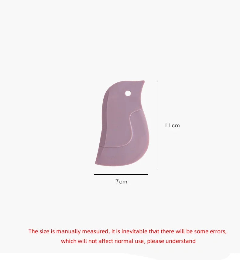Penguin Soft Scraper Multifunctional Oil Scraper Kitchen Baking Tool Stove Dirt Remover Oil Scraper Kitchen Cleaning Tool