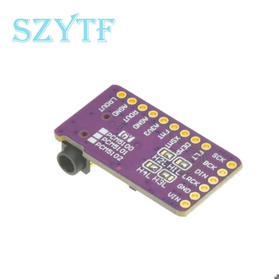 Interface I2S PCM5102 DAC Decoder GY-PCM5102 I2S Player Module For Raspberry Pi PHAT Format Board Digital PCM5102A Audio Board