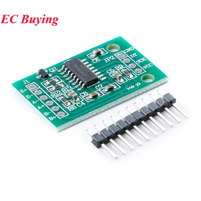 Electronic Scale Aluminum Alloy Weighing Sensor Load Cell 1kg 5kg 10kg 20kg 40kg 50kg HX711 AD Module for Kitchen CZL-611RD 611P