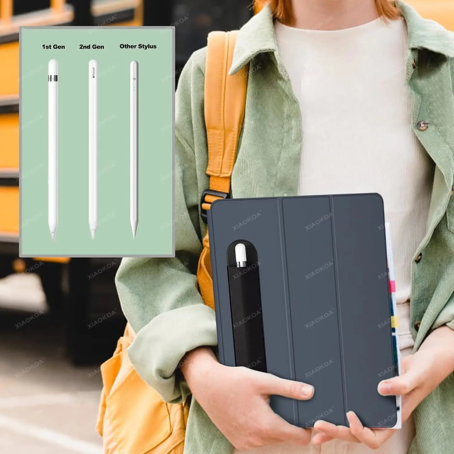 Adhesive Pencil Cases for Apple Pencil 2 1 Stick Holder for IPad Pencil Cover Tablet Touch Stylus Pouch Bag Sleeve Stylus Holder