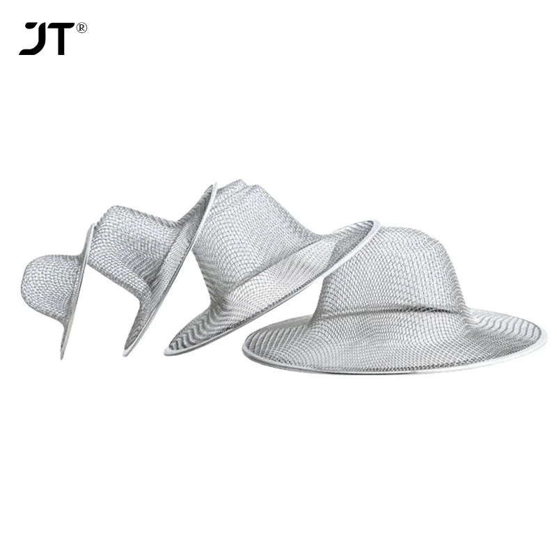Stainless Steel Bathroom Drain Filter Net Screening Sink Drain Strainer Shower Hair Catchers Stoppers Kitchen Accessories
