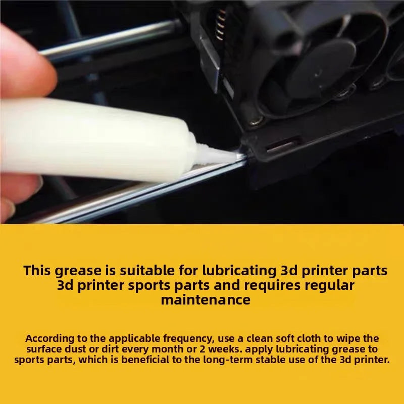 3D Printer Grease High Temperature Lubricant Oil For Bambulab Creality Extruder Gear Bearing Pully Super Lube 3D Printer Grease