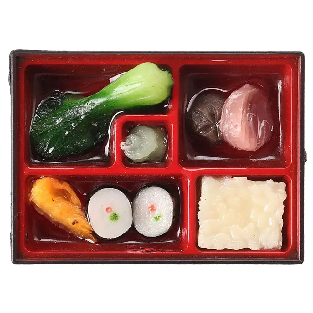 Gift Scene Model Playing House Kitchen Dollhouse Bento Miniature Snack Drink Doll Accessories Simulation Food Toy
