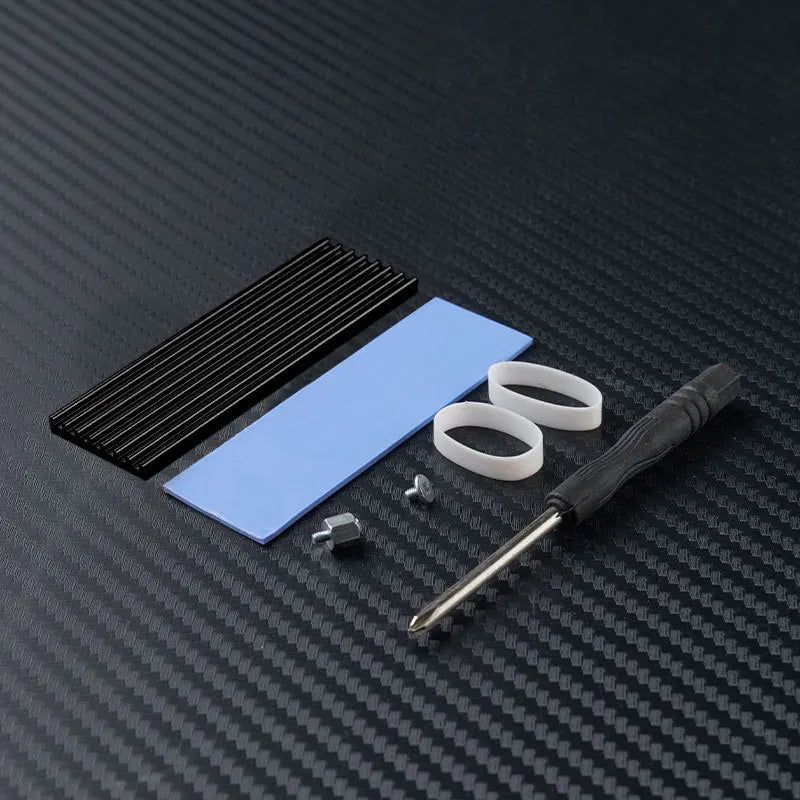 GPUHOLD Aluminum M.2 SSD Cooler Heatsink NVME NGFF 2280 SSD Cooler For PS5 PC Laptop Solid State Hard Disk Radiator