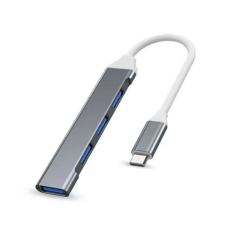 467 USB Dock Multi-Function Wire Divider High Speed Transmission One Drag Four Expanders for Mobile Phone Computer