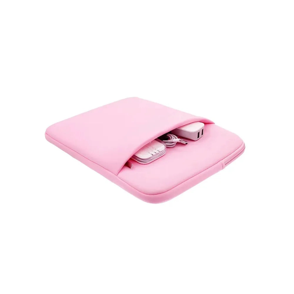 Multifunctional Laptop Inner Bag for 11-17 Inch Computer Protective Cover with Front Pocket for Power Cord
