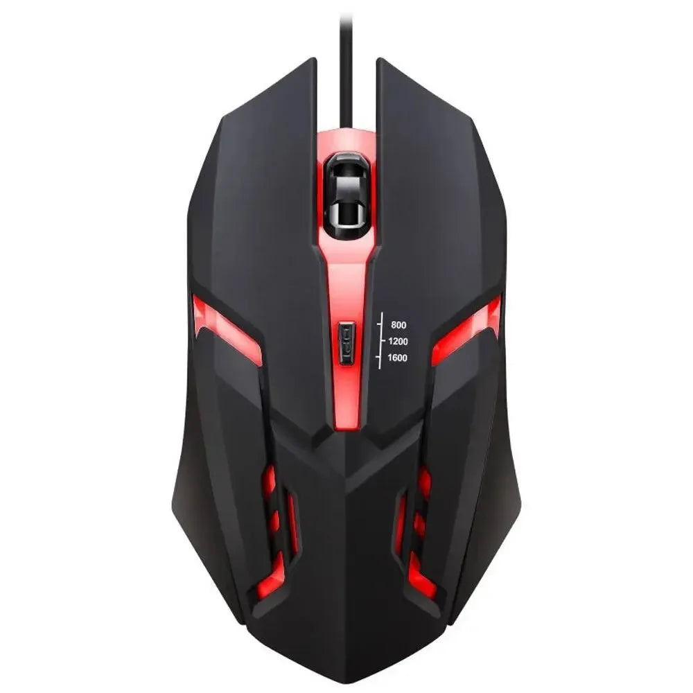 USB RGB Breathing Light Effect Gaming Mouse Wired Mouse Mice Professional Optical Wired Mouse For Computer Laptop PC Home Office