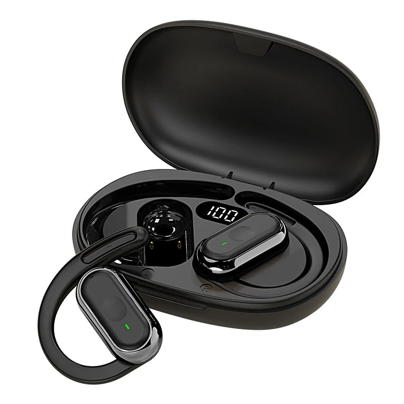 Wireless Headphone Bluetooth Headset Smart Adjustable Touch Sports Waterproof Earbuds Stereo Music Earphone For All Smartphone