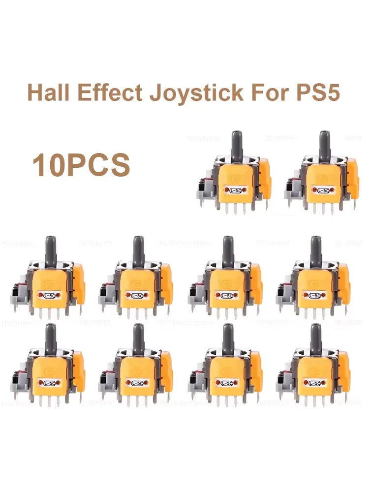 3D Analog Hall Effect Joystick For PS5/4/Slim/Pro Controller Gamepad Thumb Stick Replacement Repair Parts For PS4 Accessories