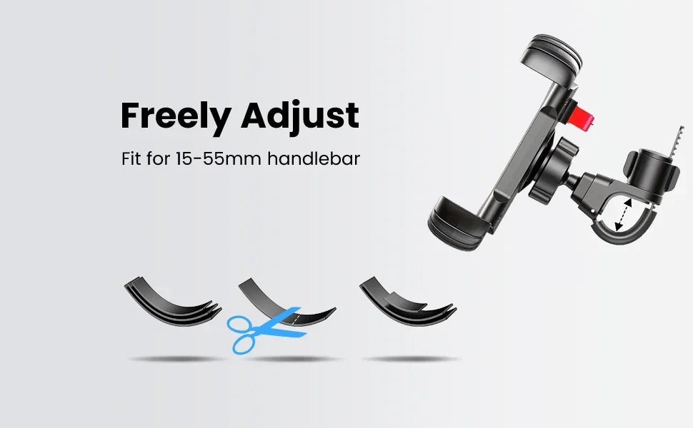 Mountain Bike Mobile Phone Safety Operate Stable and Non-slip Rotatable Navigation Mobile Phone Holder Motorcycle Phone Holder