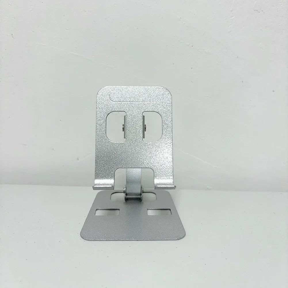 Universal Mobile Phone Holder Foldable Desk Phone Holder Mount Stand For iPhone 12-16 Tablet Desktop Aluminum Alloy Holder