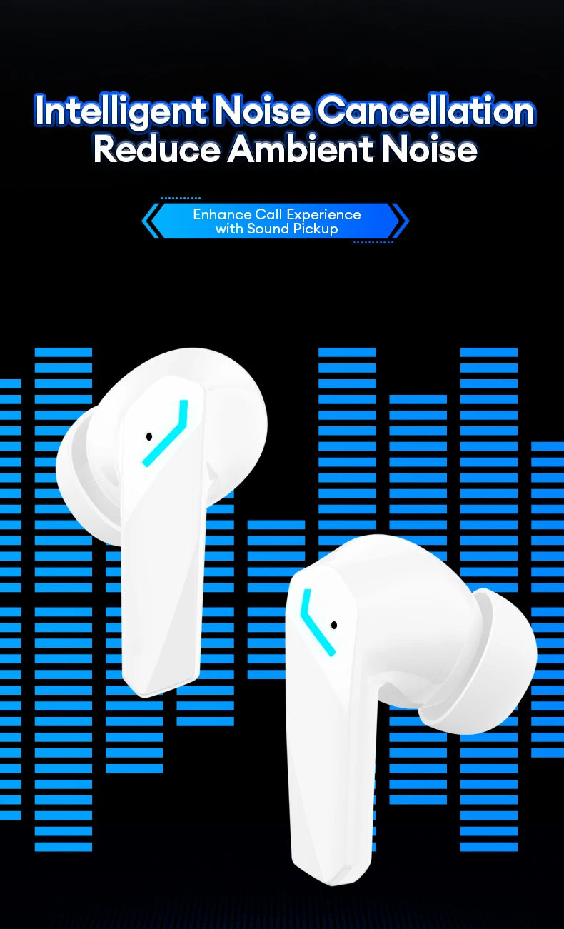 Lenovo GM2 Pro Wireless Headphones Touch Control Game Bluetooth Earphones Noise Reduction HiFi Stereo Music Sport Earbuds Choice