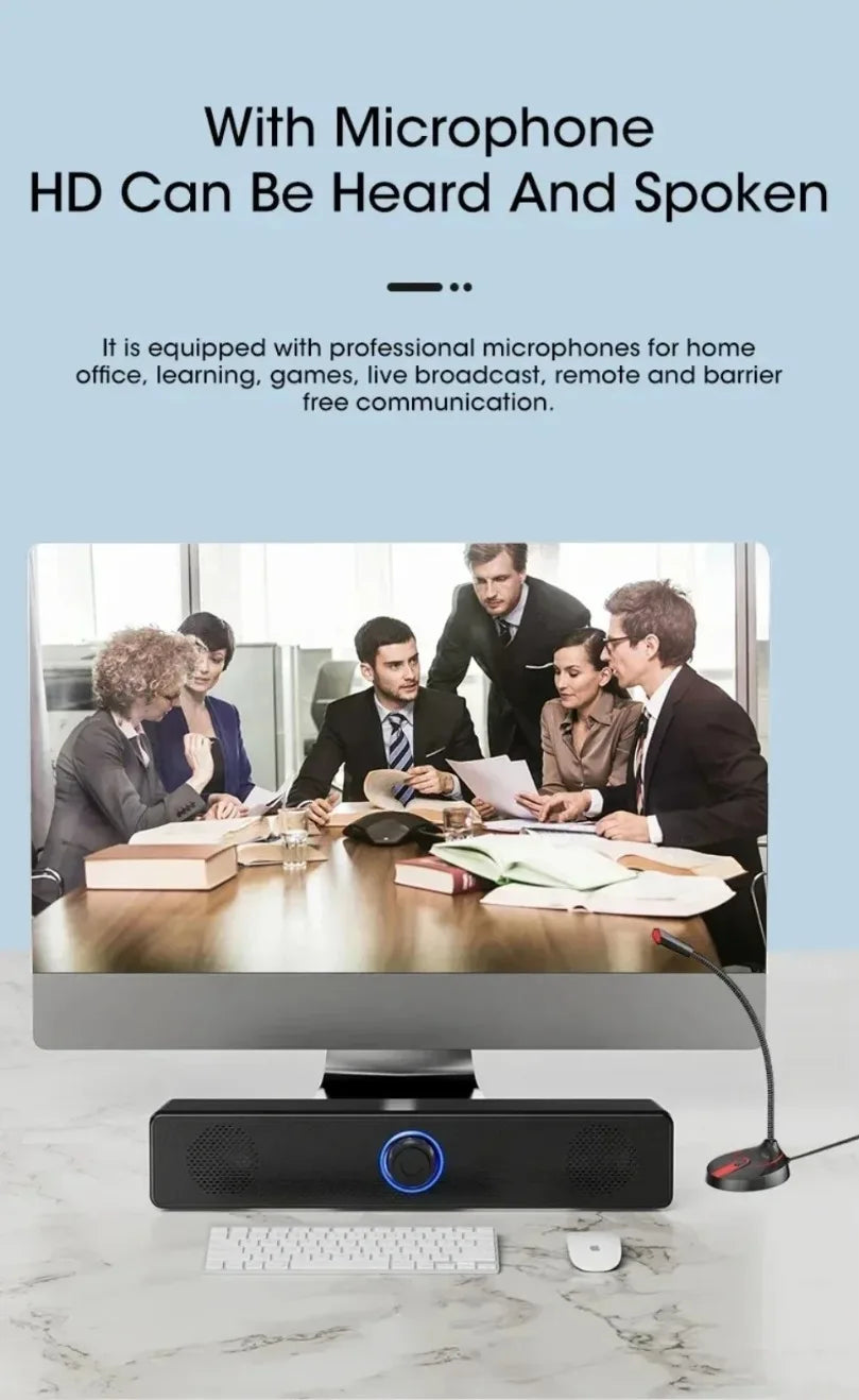 K2852 Series Home Theater Sound Svstem BT 3D Surround Long Soundbar PC Speaker For TV Soundbar Box Subwoofer Stereo Music Box