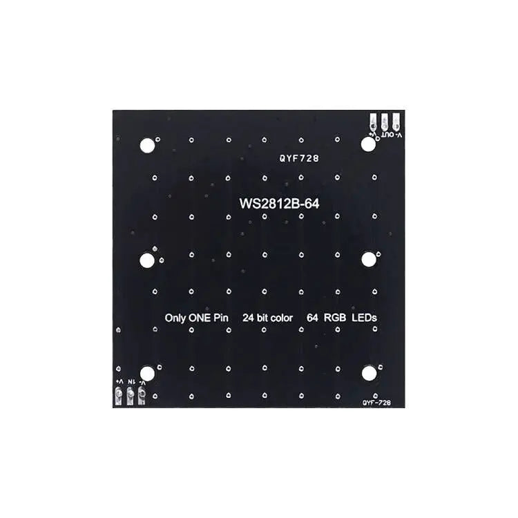 WS2812 LED 5050 RGB 8x8 64 Bit LED Matrix Module