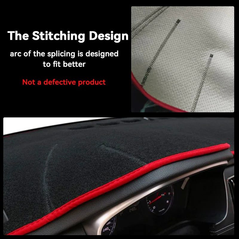 For FAW BESTUNE T77 PRO 2023 2024 Car Dashboard Cover Mat Non-slip Sun Shade Cushion Protective DashMat Pad Interior Accessories
