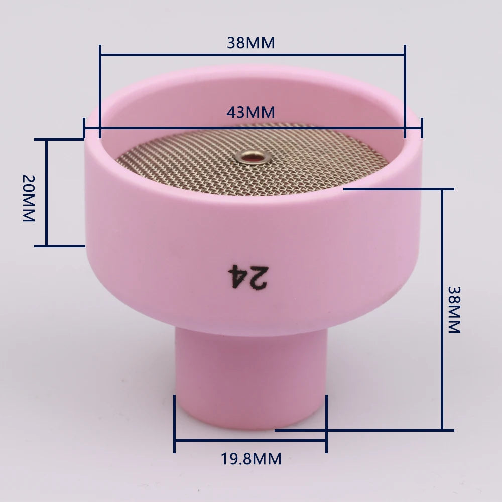 10# 12# 14# 16# 24# White Ceramic Nozzle Alumina Cup For WP9/20/17/18/26 Tig Welding Torch #10 Ceramic White TIG Welding Cup