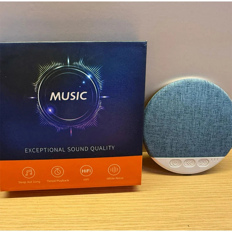 2026 Upgraded Wireless Sleep Aid Pillow Speaker Bluetooth Under Pillow Machine With White Noise 30/60/90 Min Timer Stereo Sound