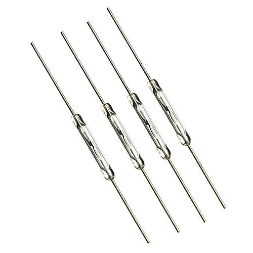 10pcs N/O Reed switch Magnetic Switch 2 * 14mm Normally Open Magnetic Induction switch