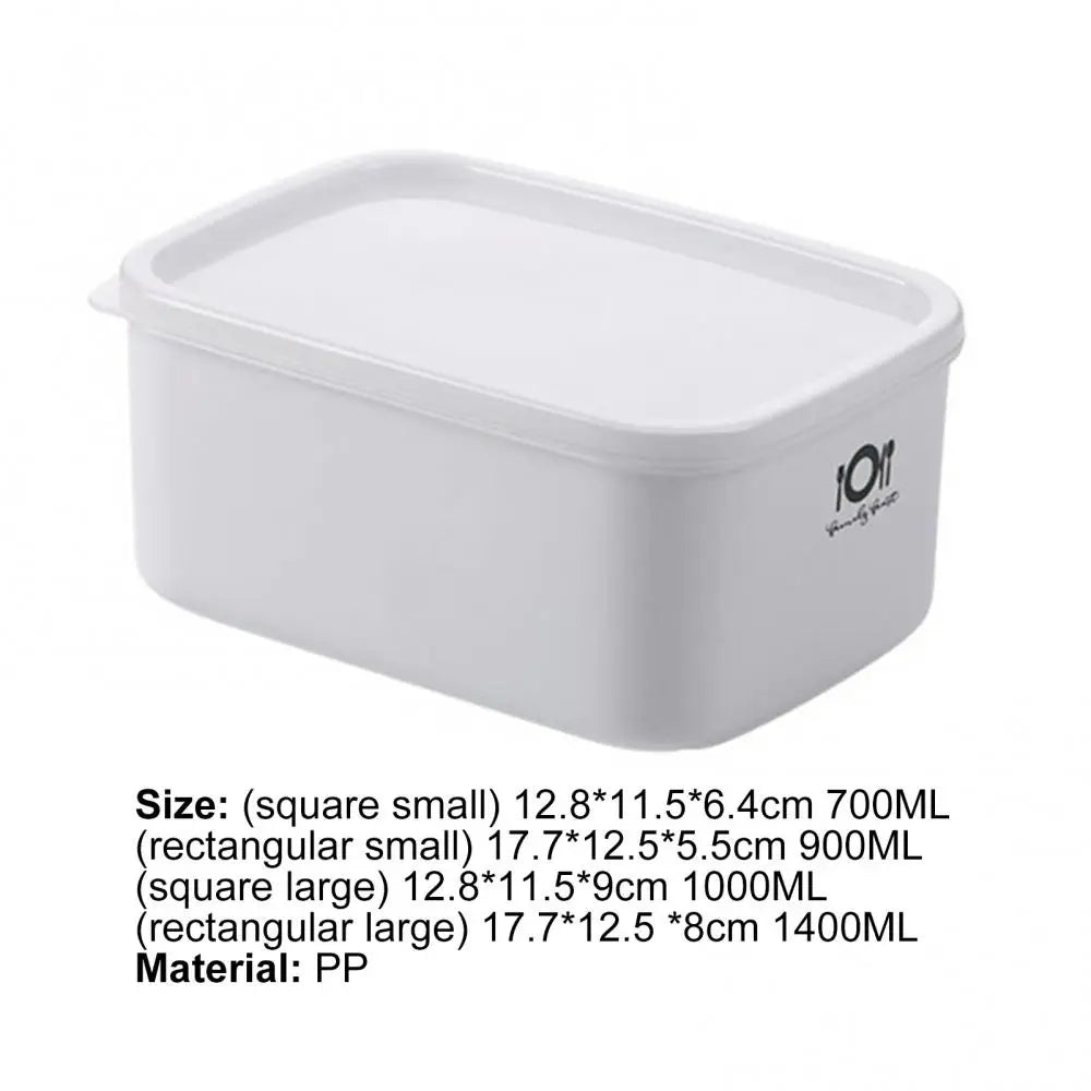 700/900/1000/1400ml Plastic Lunch Box Microwave Oven Safe Bento Food Container Stackable Picnic Fruit Food Storage Kitchen Tools
