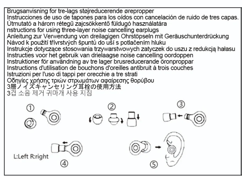 Waterproof Silicone Earplugs with Powerful Filter Noise Cancelling Sound Insulation for Ultra Quiet Sleep And Studying