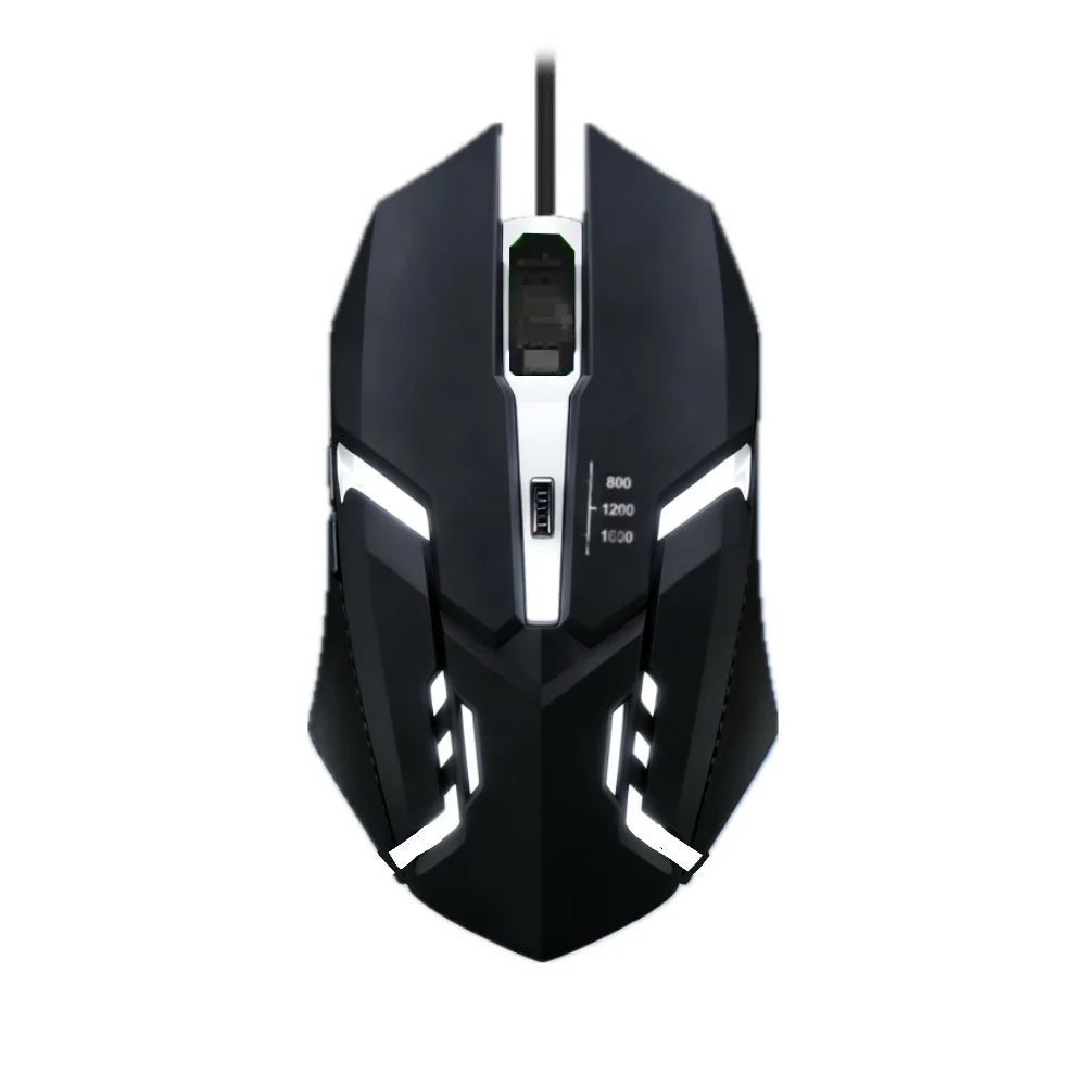 USB RGB Breathing Light Effect Gaming Mouse Wired Mouse Mice Professional Optical Wired Mouse For Computer Laptop PC Home Office