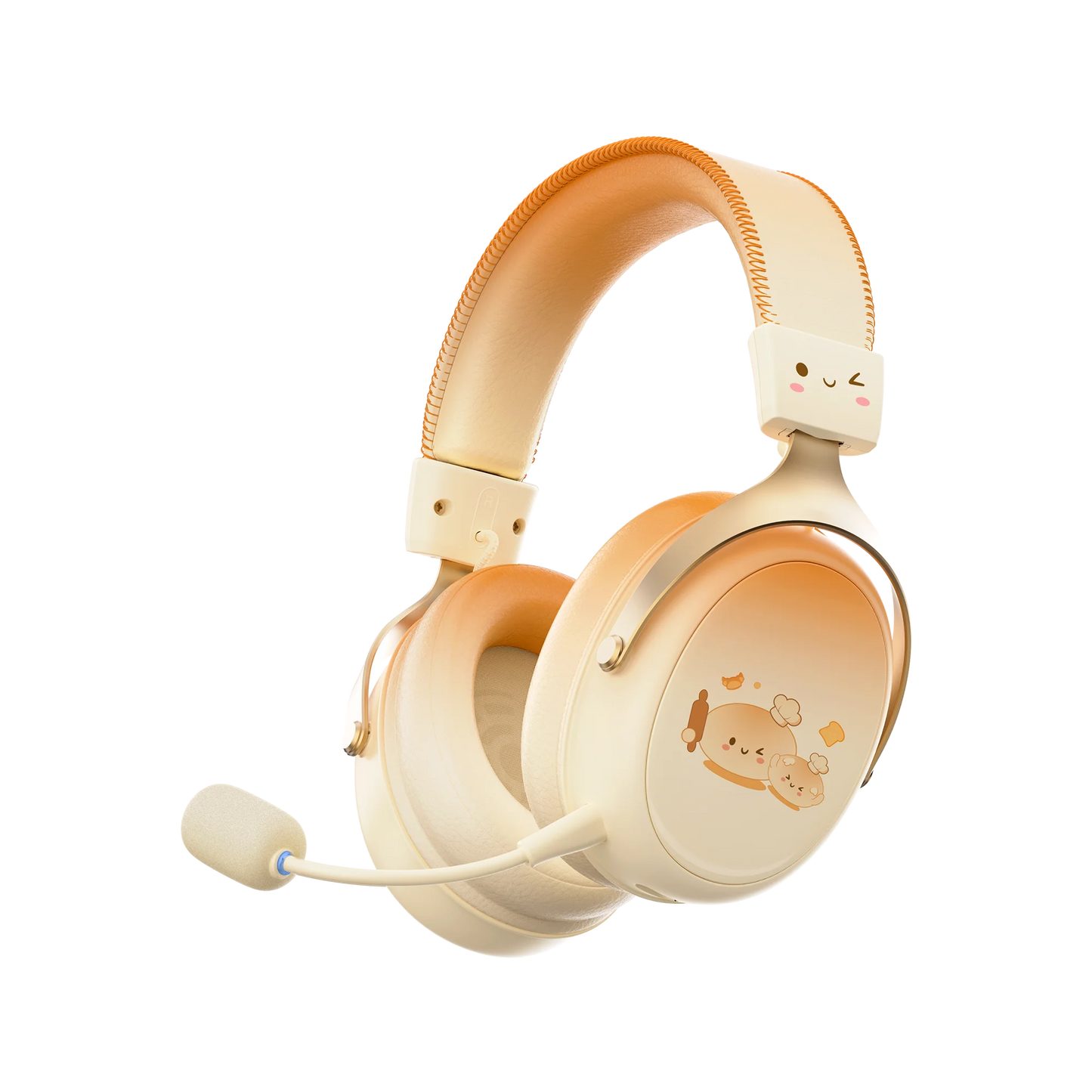 AKKO Verge S9 E-Sports Headset with Mic Quad-Mode Gaming Headphone 7.1 Channel Surround Sound Pro-Tuned FPS Audio 53mm Driver