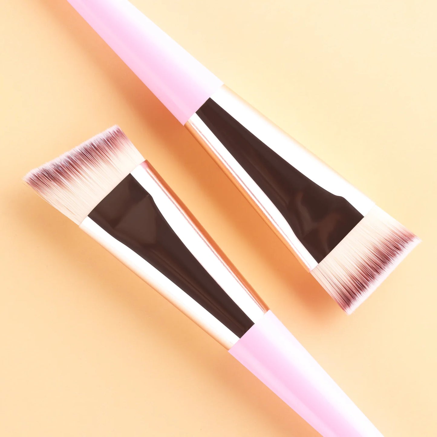11 full set of eye makeup brushes, double-head design, eyeshadow brush, smudge brush, eyebrow brush, full set of beauty tools
