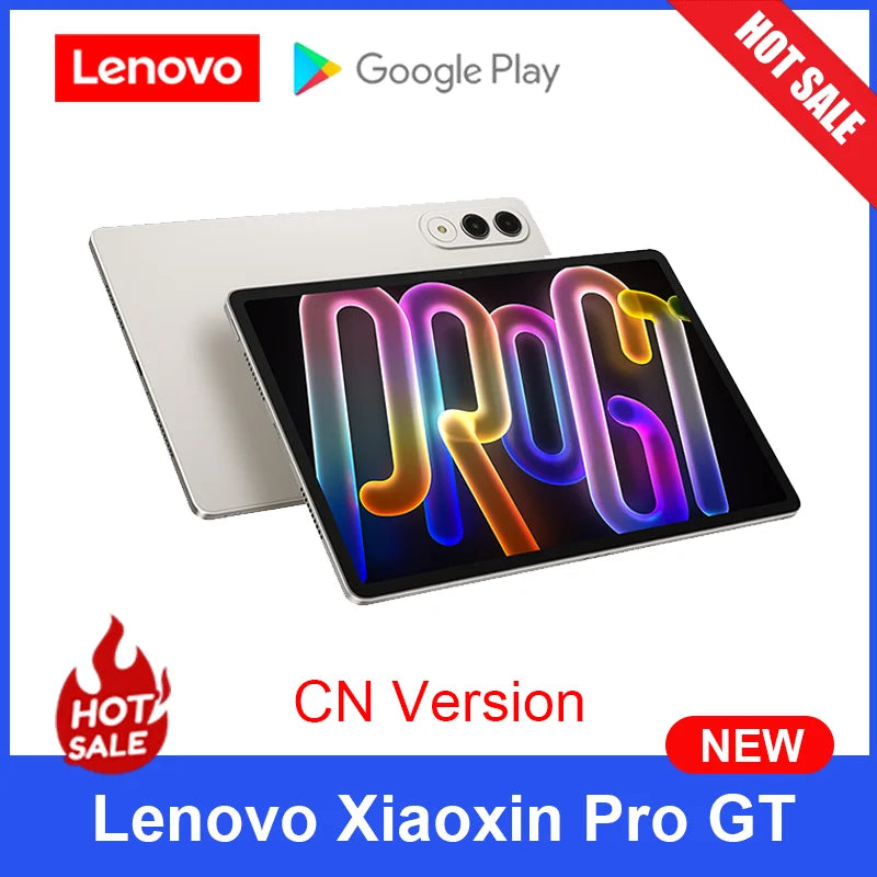 Lenovo Xiaoxin Pad Pro GT 2025 11.1'' Tablet 128 256 GB Snapdragon 8 Gen3 144Hz 3.2K LCD Display13MP Camera 68W Charging 8860mAh