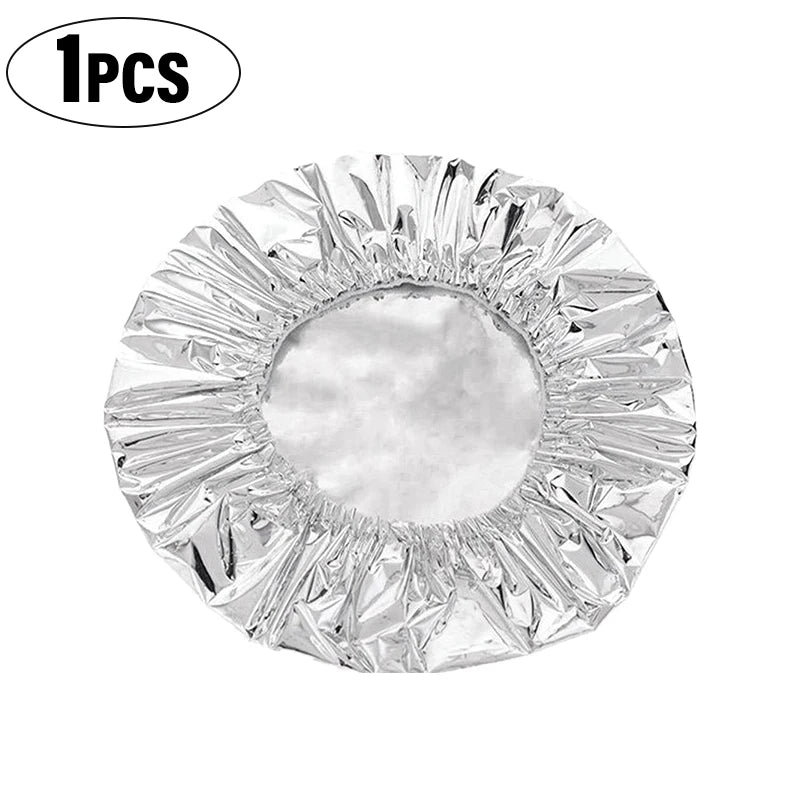 10-50Pcs Reusable Aluminum Foil Bowl Cover Refrigerator Fresh-keeping Lids Heat Preservation Kitchen Storage Accessories Gadget