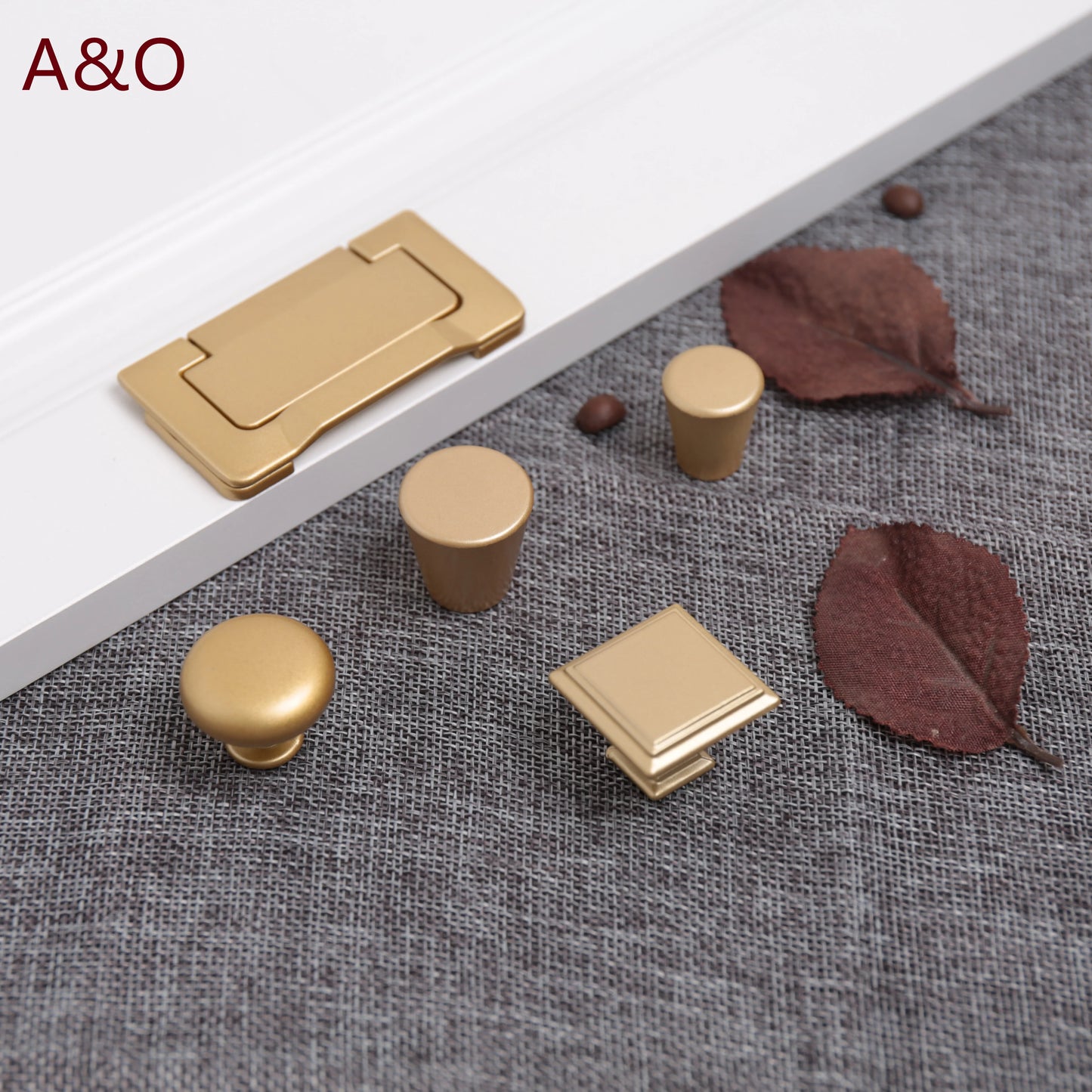 Handles Drawer Cabinet Furniture Kitchen Handles for Cabinet Knob Door Drawer Furniture Kitchen Knob Golden Simplicity Hardware