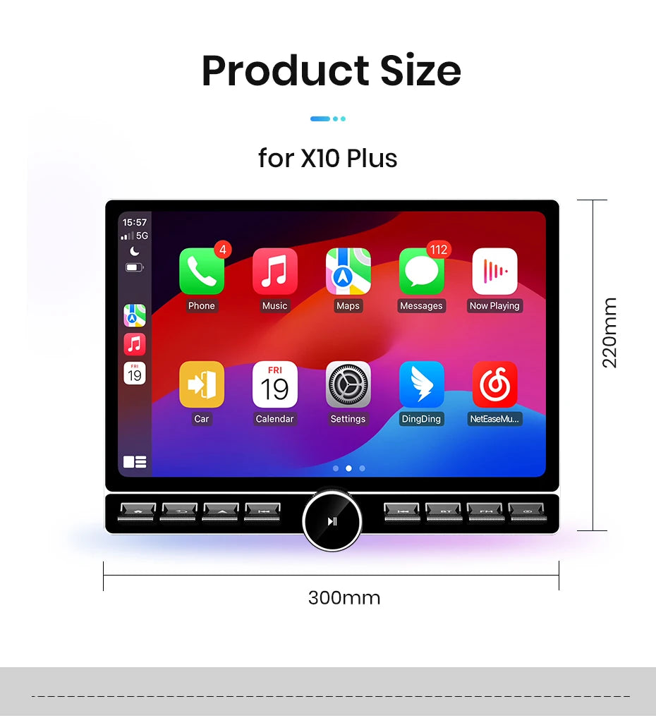 Junsun 13.1 "Car Radio For Seat Leon MK3 2012 2013-2020 Wireless Carplay Car Car Radio Multimedia GPS Stereo 8 core 4G DSP