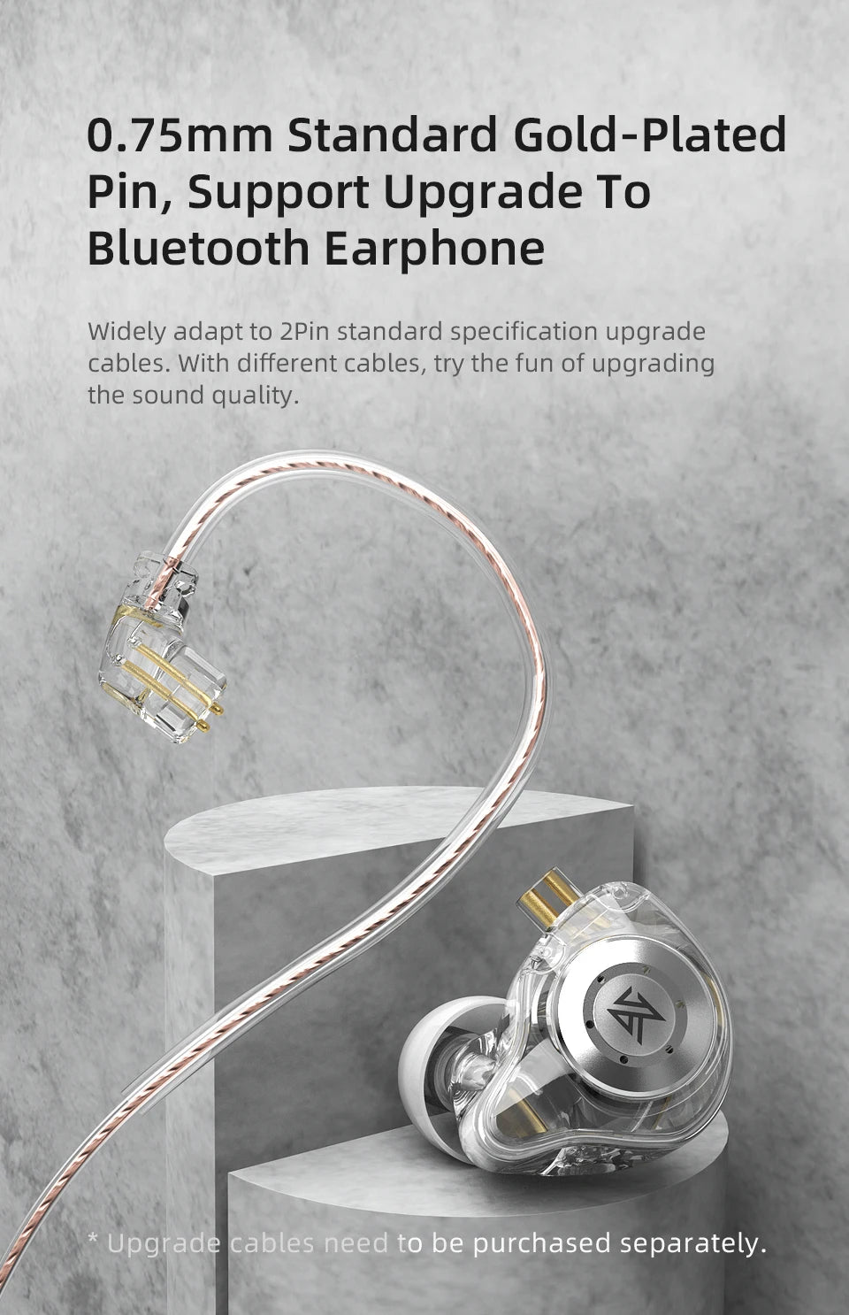 KZ EDX PRO Headphone Metal Wired Earphone HiFi Bass Music DJ Earbuds In Ear Monitor Game Headset With Microphone Audifonos