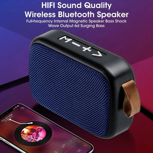 New Wireless  Speaker Outdoor Portable Subwoofer Mini Speaker Home Cloth Card Speaker
