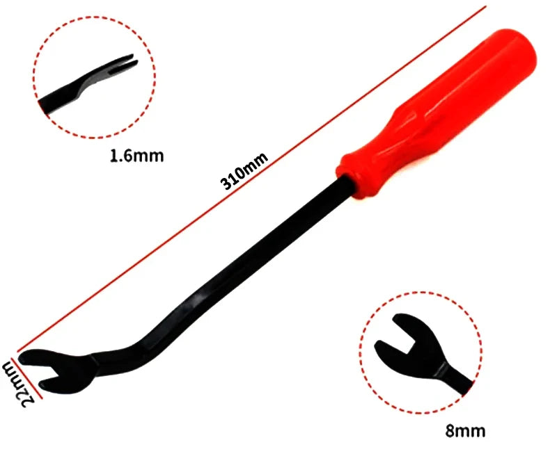 Portable Auto Panel Audio Interior Disassembly Tool Four Piece Set Refit Kits Nail Puller Bar Pry  For Various Vehicle Models