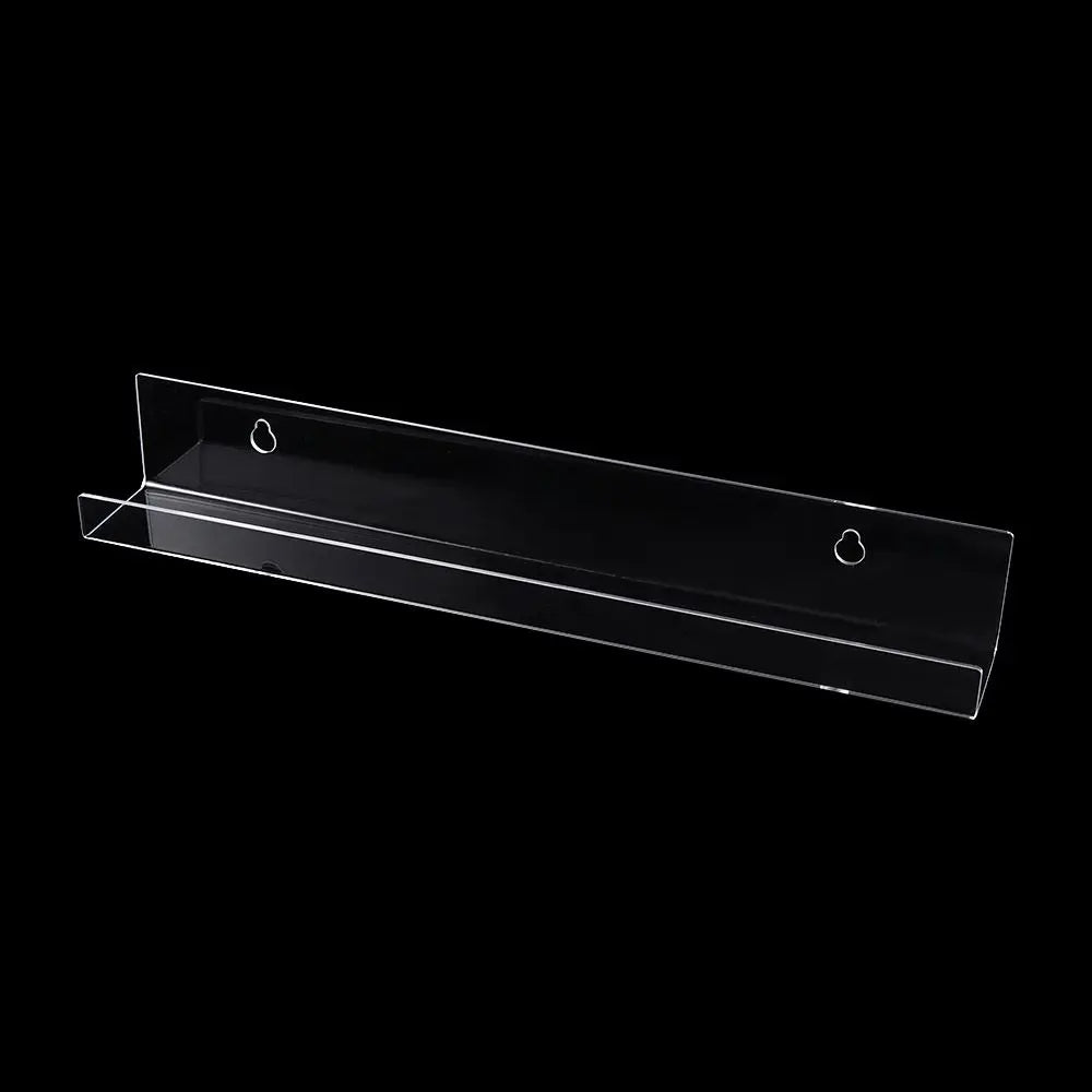 4"/12"/15" Vinyl Record Shelf Wall Mount Clear Lightweight Floating Shelves for Books Wall Decor Acrylic Magazine Rack Picture