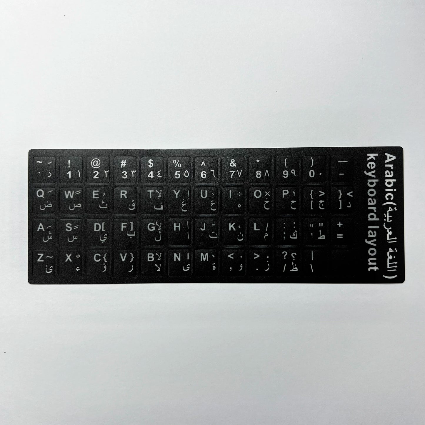English Spanish Italian Korean French Deutsch Keyboard Stickers Frosted PVC Language Keyboard Sticker For Laptop Desktop PC