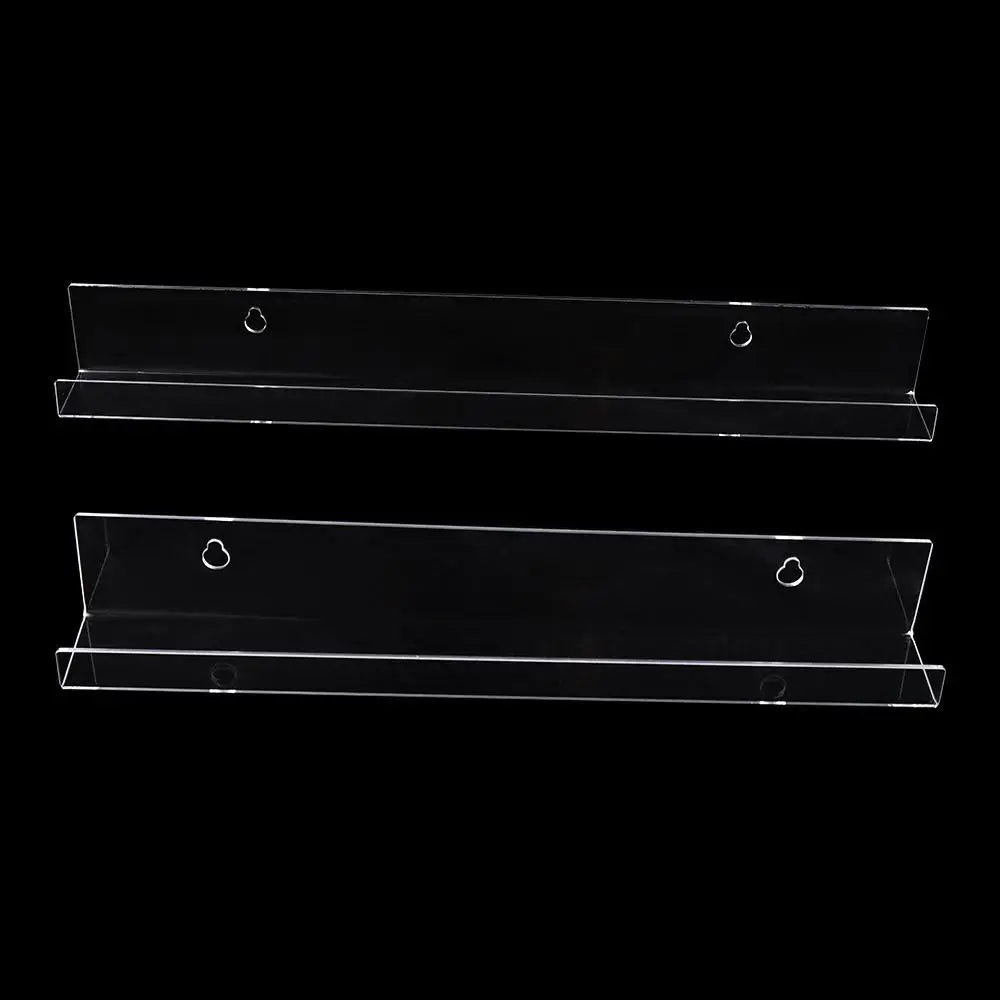 4"/12"/15" Vinyl Record Shelf Wall Mount Clear Lightweight Floating Shelves for Books Wall Decor Acrylic Magazine Rack Picture