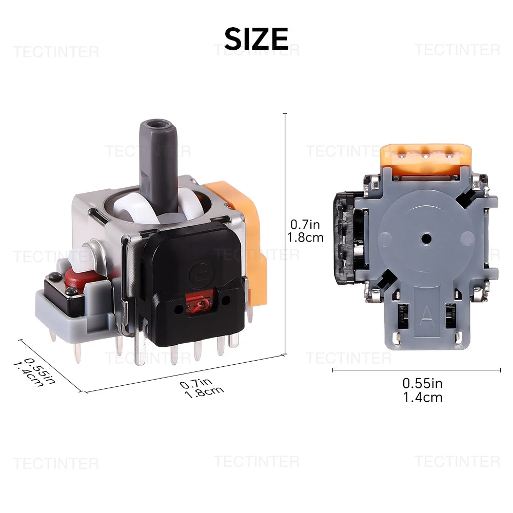 3D Analog Hall Effect Joystick For PS5/4/Slim/Pro Controller Gamepad Thumb Stick Replacement Repair Parts For PS4 Accessories