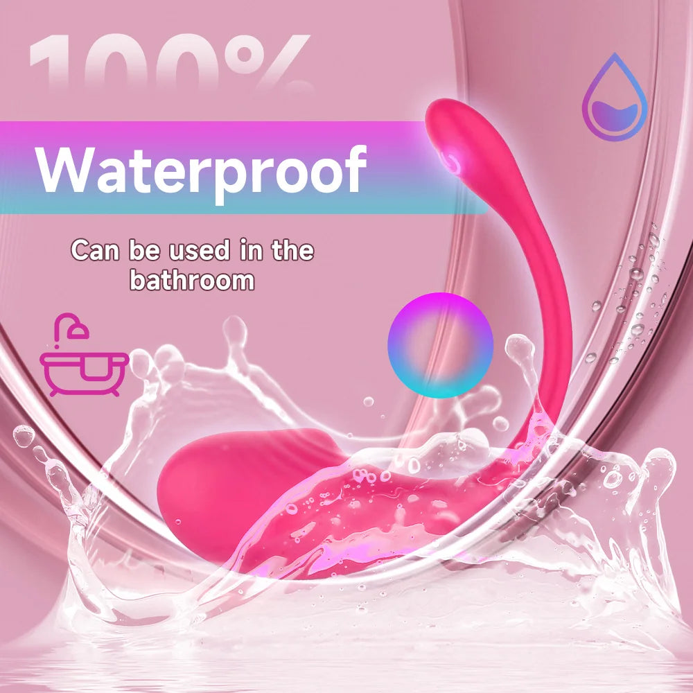 Wireless Bluetooth G Spot Vibrator for Women Dildo APP Remote Control Wear Vibrating Egg Clit Female Panties Sex Toys for Adults