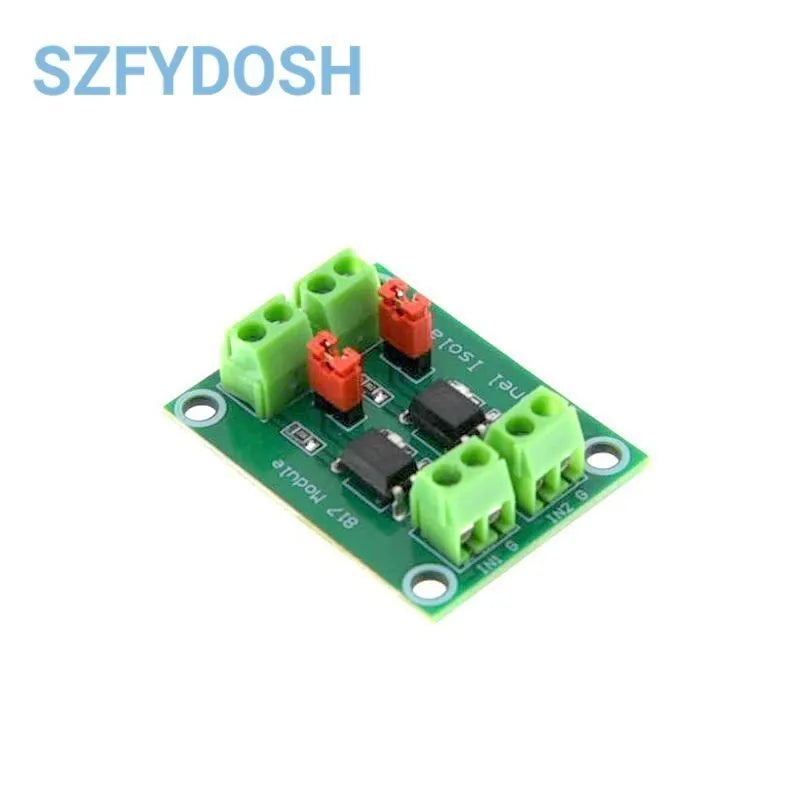 PC817 2 4 8 Channel Optocoupler Isolation Board Voltage Converter Adapter Module 3.6-30V Driver Photoelectric Isolated Module