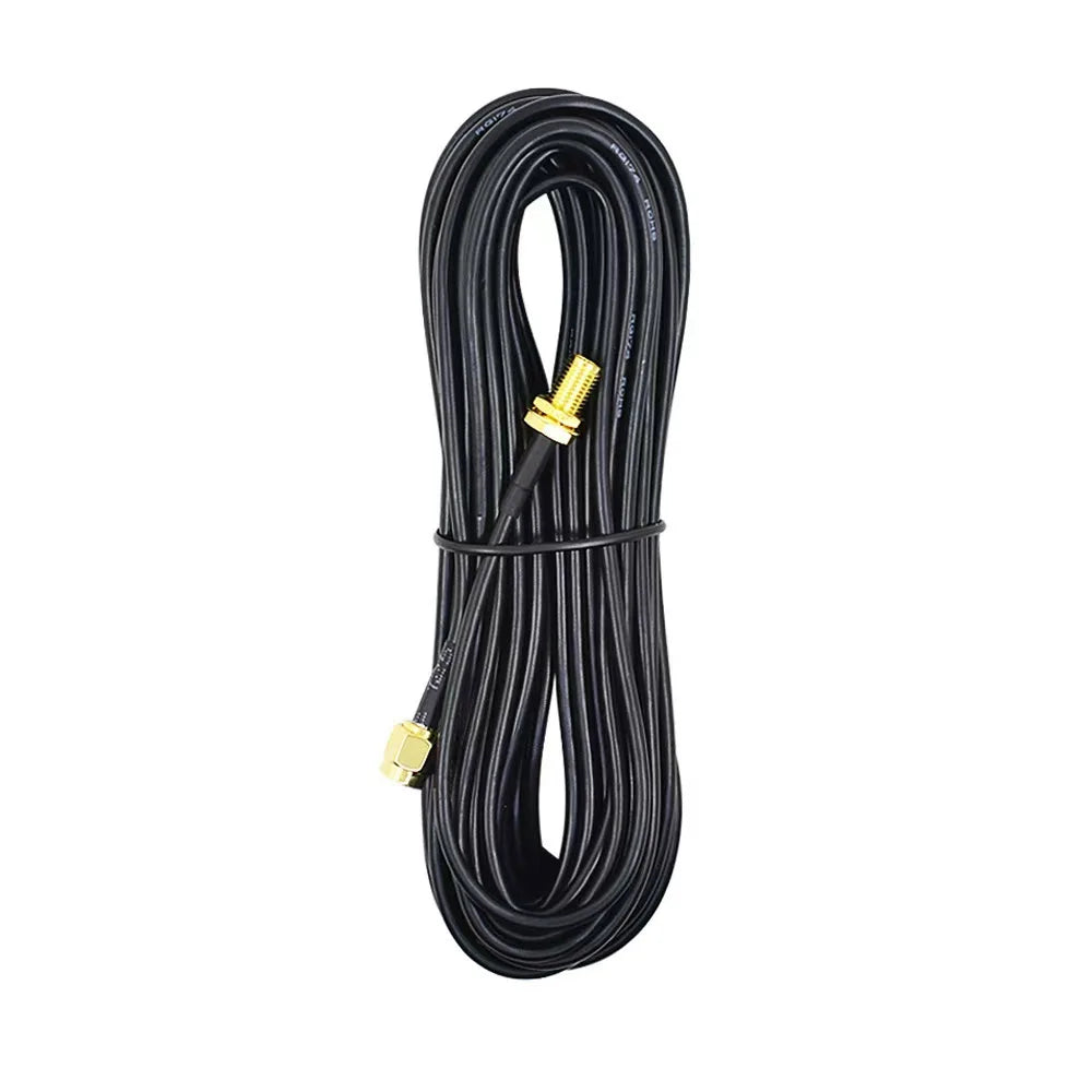 RP-SMA To SMA Male Female Extension Cable RG174 Coaxial Wire For WiFi Antenna Router Network Card