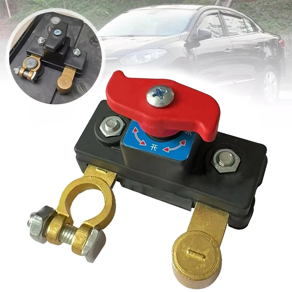 12V  Car Battery  Cut Off Switch Disconnect  Isolator Cut-off Power Cutoff  Switch Circuit Breaker Parts  For Car/Rv/Boat