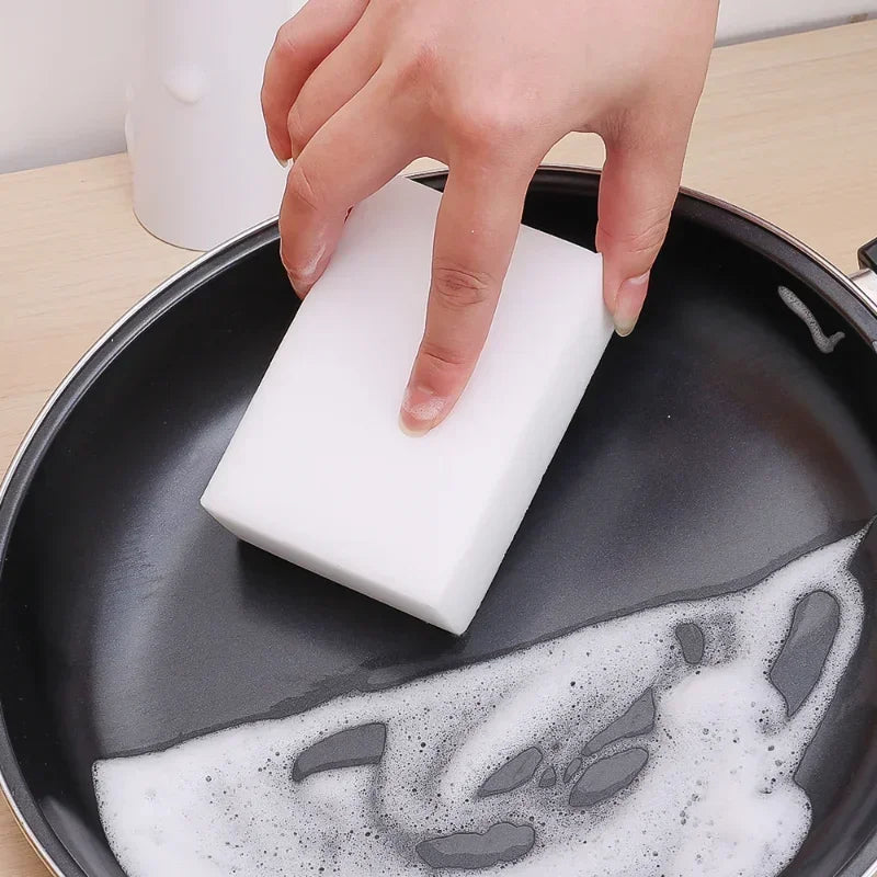2-20PCS White Magic Sponge Cleaner  Nano Melamine Cleaning Sponge for Dish Washing Kitchen Bathroom Household Cleaning Tools