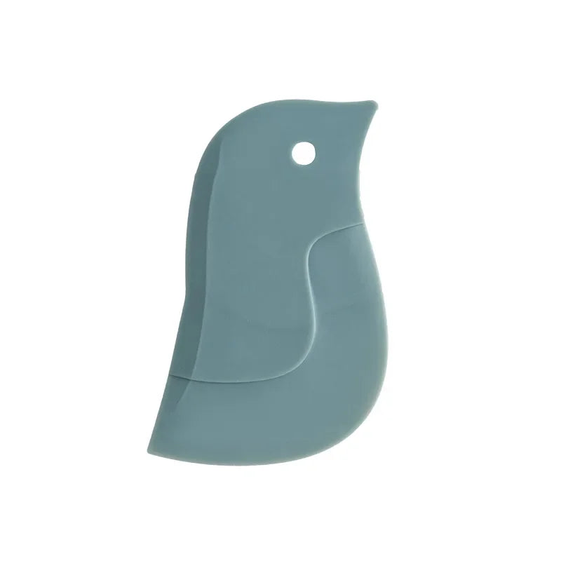 Penguin Soft Scraper Multifunctional Oil Scraper Kitchen Baking Tool Stove Dirt Remover Oil Scraper Kitchen Cleaning Tool