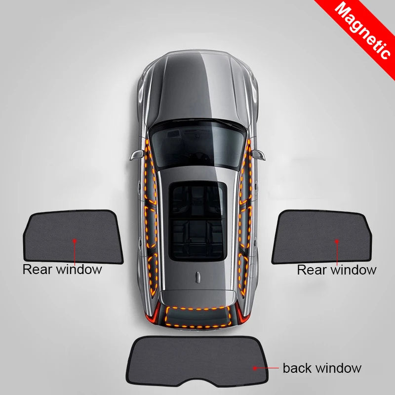 For Honda ACCORD CP 8TH 2008-2012 Car Front Shield Window SunShade Windshield Rear Side Window Curtain Sun Shade Visor